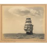 W R MacAskill (Canadian, 1890 - 1956), 'My ship 'o dreams': silver print photograph,