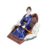 A limited edition Staffordshire pottery figure 'Grace Darling' by Wood & Sons,