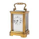Diette-Hour, Paris, a miniature carriage clock: the eight-day duration,
