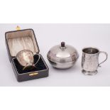 An Edward VIII silver christening mug, maker Goldsmiths & Silversmiths Co Ltd, London,