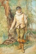 Daniele Bucciarelli [1839-1911]- The Young Swordsman.