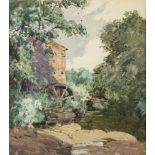 William Tatton Winter [1855-1928]- Cothertstone Mill, Yorkshire,:- signed bottom right watercolour,