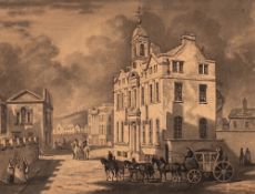 Henry Venn Lansdown [1806-1860]- The Blue Coat School and General Hospital, Bath,
