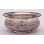 An Edward VII Scottish silver bowl, maker Fenton, Russell & Co Ltd, Edinburgh,