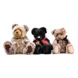 Three plush Charlie Bears after Isabelle Lee: 'Digger' 136/150,