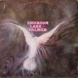 Rock & Pop LPs: Emerson Lake & Palmer: Emerson Lake & Palmer Island Pink ILPS 9132 Emerson Lake &