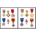 A group of six World Order and decorations: including an Order of St Gregory,