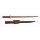 A WWI period British 1907 pattern bayonet,