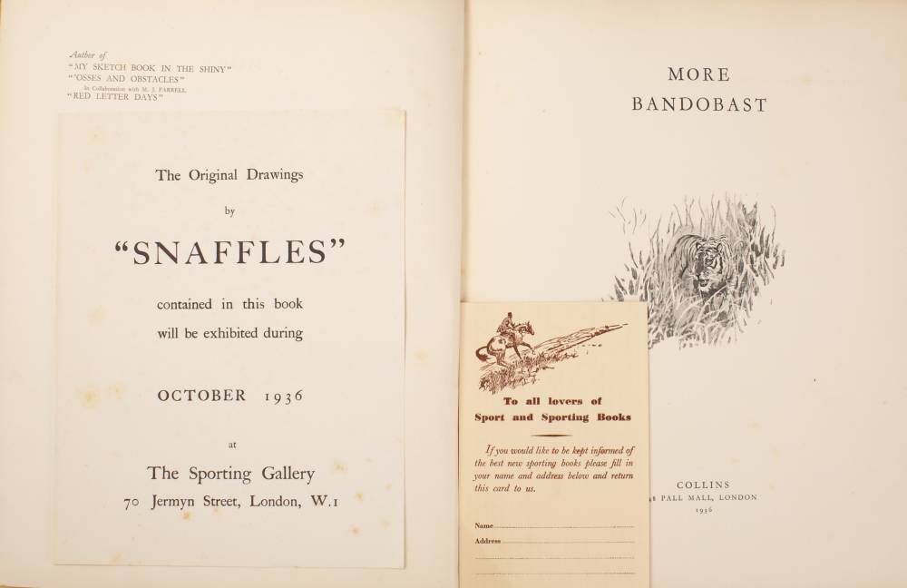 Charles Johnson (Snaffles) Payne (1884-1967) 'More Bandoblast', first edition, London, - Image 3 of 6
