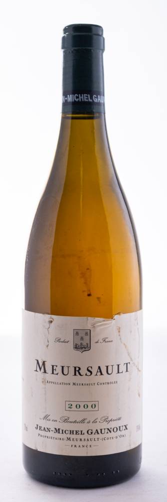 A bottle of Jean-Michel Meursault 2000 Jean-Michel Gaunoux: .