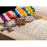 A WWI Military Cross group of four to ' 2nd Lieut A N Gould':, Military Cross,