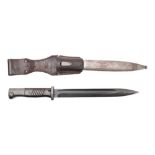 A WWII German S84/98 pattern bayonet,