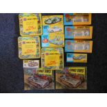 Corgi, assorted re-issued diecasts: includes No 155 Lotus Climax, No 258 Saints Volvo,