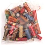 A collection of 50 assorted paper case shotgun cartridges: * Notes This lot will not be