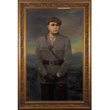 Dionisio Calleja [early 20th Century]- Portrait of an Army Officer, three-quarter length,