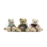 Three Charlie Bears 'Minimo Collection' plush bears after Isabelle Lee: 'Digit',