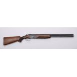 A Laurona 12 Bore O/U non ejector shotgun: No. 98724, 26 inch x 3 inch barrels, double trigger.