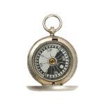 A WWI period army pocket compass by F Darton & Co,