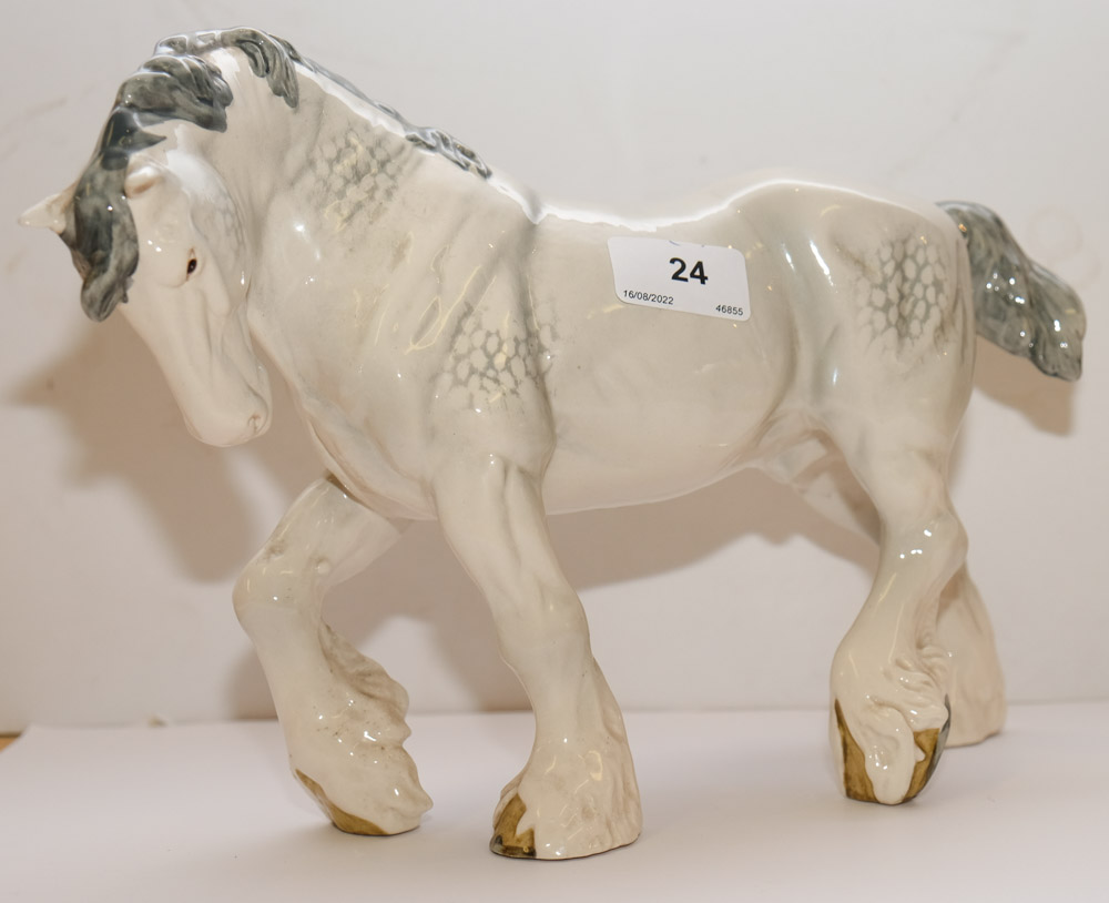 A Beswick Grey Horse: