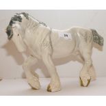 A Beswick Grey Horse: