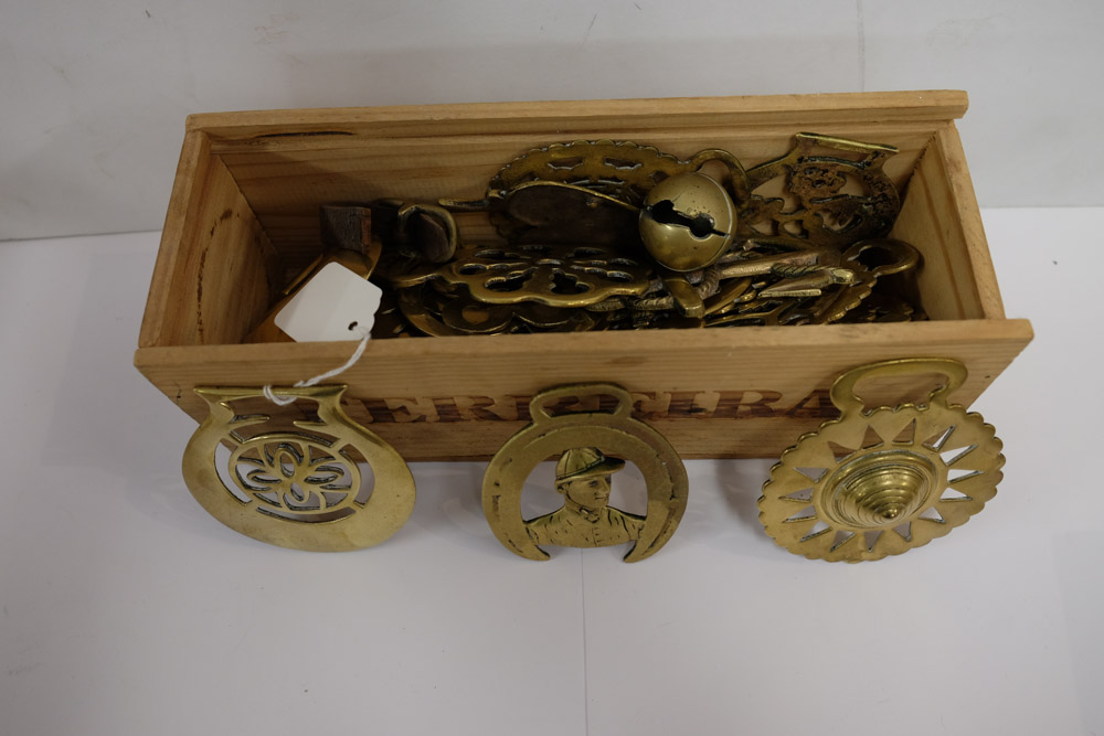 A collection of various early 20th century horse brasses:, including a foal anchor, - Image 2 of 3