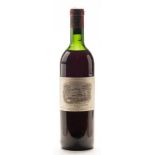 A bottle of Chateau Lafite Rothschild,