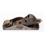 A Stanley No. 9 1/2 block plane with adjustable mouth.