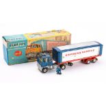 Corgi 1137 Ford Tilt Cab 'H ' series 'Express Service' truck and trailer:, blue,