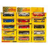 Maisto and others. A boxed group mostly Shell Sports Car collection.