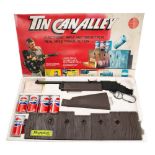 Ideal 'Tin Can Ally' electronic rifle and target set: (unchecked for completeness,