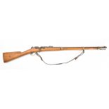A French St Etienne Fusil Gras MLE 1874 pattern 11mm, M80 bolt action rifle: serial number '29342',