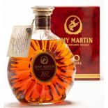 A bottle of Remy Martin XO Special Fine Champagne Cognac,