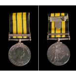 An Elizabeth II Africa General Service Medal with Kenya clasp to 'S/22823891 Cpl J W Reid RASC'.