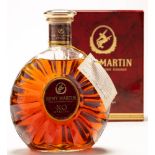 A bottle of Remy Martin XO Special Fine Champagne Cognac,