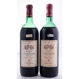 Two Magnums of Quinta da Camarate 1980: (2) (low shoulder)