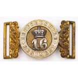 A Bedfordshire Regiment belt buckle.