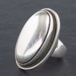 Harald Nielsen for Georg Jensen, a silver ring,: model number 46E, designed 1935,