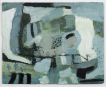 * Padraig MacMiadhachain [1929-2017]- Cornish Landscape,:- signed bottom right mixed media,