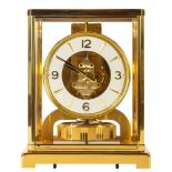 Jaeger-LeCoultre Atmos mantel clock: the front of the movement stamped Jaeger-LeCoultre, Atmos,
