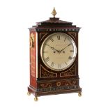 Ashford, London a Regency mahogany bracket clock: the shaped eight-day duration,