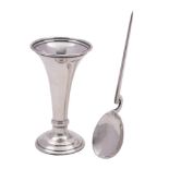 An Elizabeth II silver Roman style spoon, maker C J Vander Ltd, London,