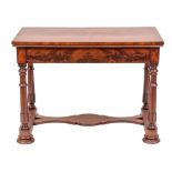 A George IV mahogany console or side table, circa 1825,