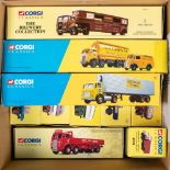 Corgi Classics. A boxed group of ten commercial vehicles, including No.