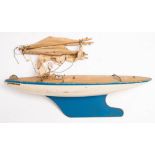 A Star Yacht 'Southern Star' pond yacht, 53cm long.