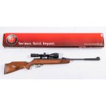 A Hatsan 1000X .177 calibre air rifle: serial number 0414 02510.