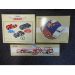 Corgi Classic Vehicles, Set No 97709 Alpine Rally Set (Austin Healey, Ford Cortina, Mini),