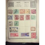 An accumulation of stamps in five albums and loose: including Great Britain from 1840 1d.