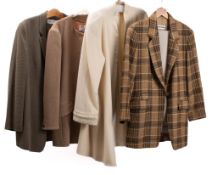 A group of lady's jackets and coats etc:including a wool jacket by Gerry Webber,