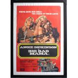 'Big Bad Mama' (1974) single sheet film poster, framed and glazed, 76 x 50.