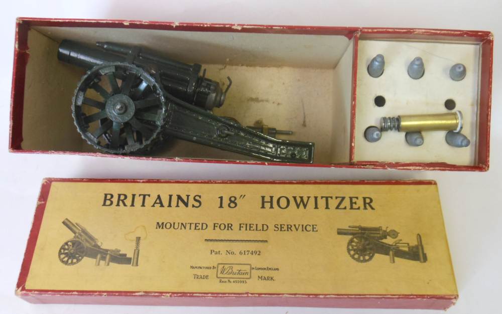 Britains Ltd Mobile 18 Heavy Howitzer 2107 - Occasion Avec Boîte D'origine